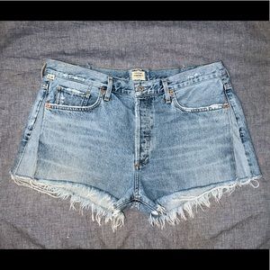 Citizens of Humanity Corey Slouchy Slim Denim Shorts